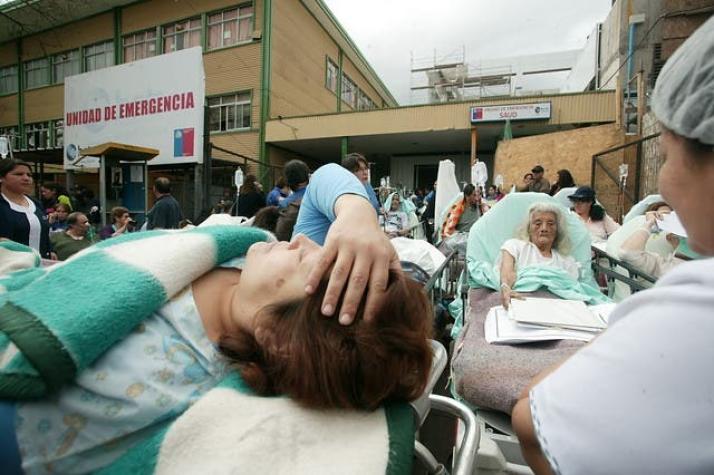 Paciente muere a la afueras del Hospital de Talca