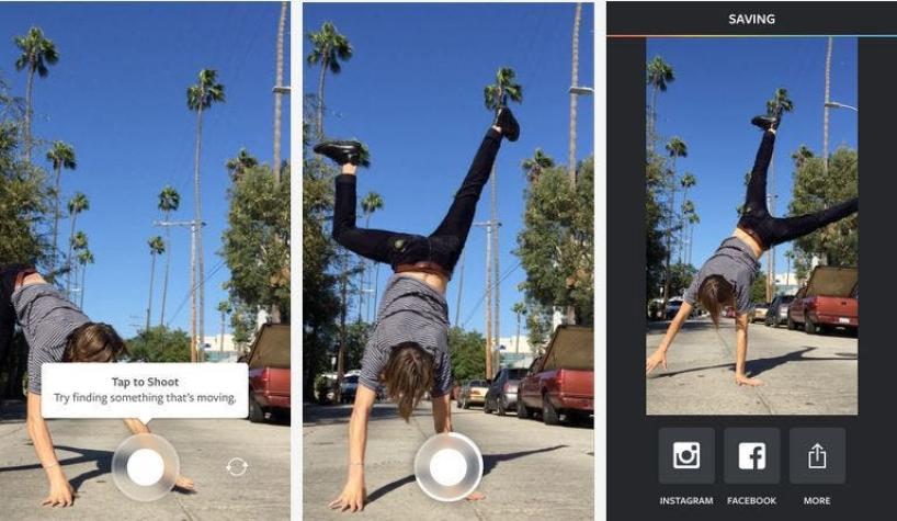 "Boomerang": La aplicación de Instagram para grabar videos cortos