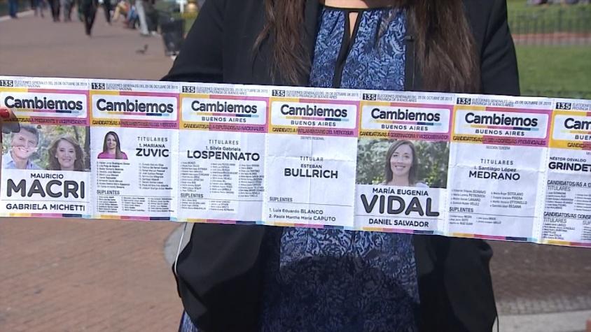 [VIDEO] Elecciones en Argentina: Así son las papeletas de la reñida contienda