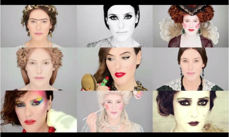 [VIDEO] Así han evolucionado las tendencias de maquillaje a través de los años