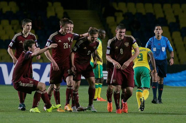 [VIDEO] Rusia vence a Sudáfrica y gana el Grupo E del Mundial Sub 17