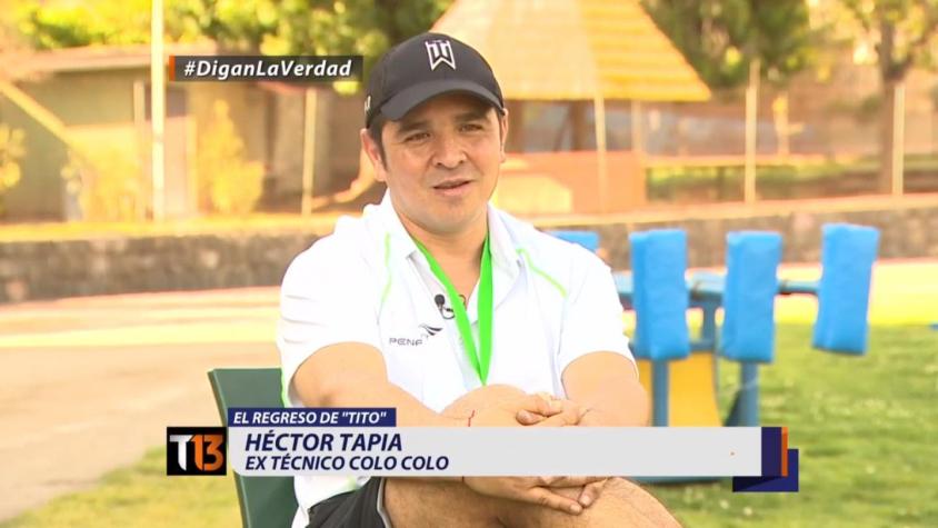 [VIDEO] El regreso de Héctor Tapia: "Me siento parte de este Colo Colo"