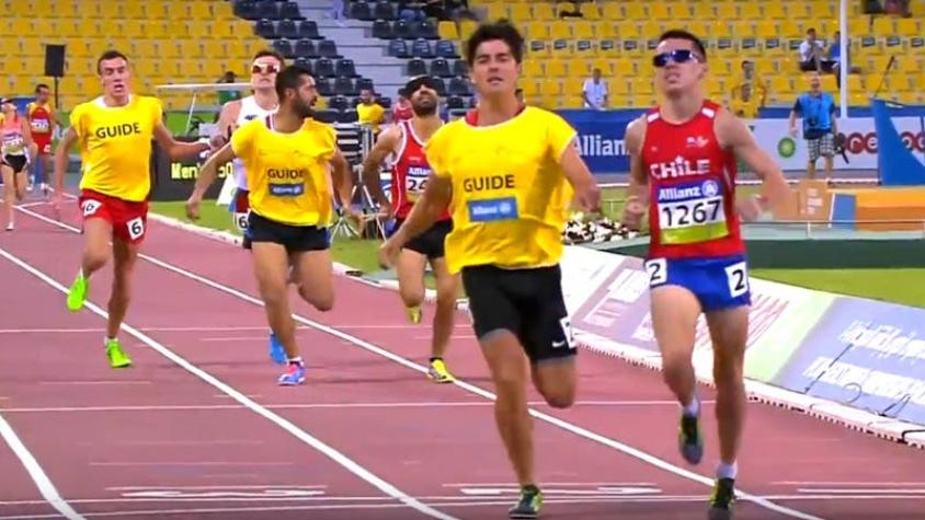 [VIDEO] Otra medalla: Plata para Cristián Valenzuela en los 1500 metros