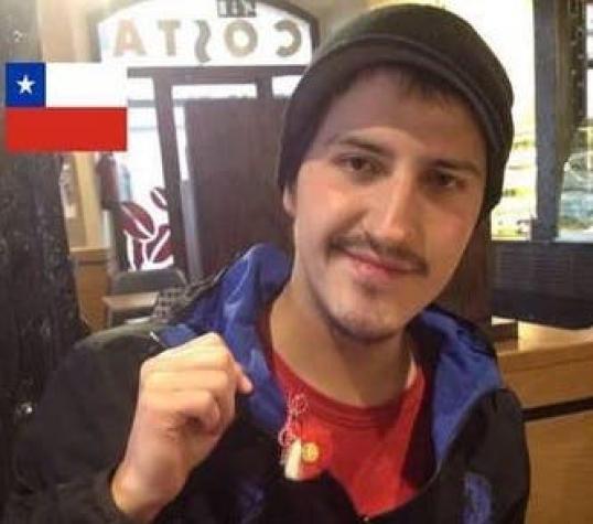 Familia de joven chileno desaparecido en Europa viaja mañana a buscarlo