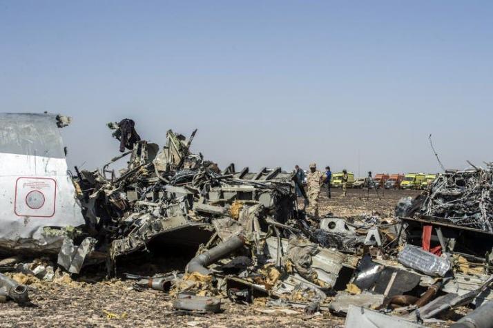Comité Intergubernamental de Aviación: El avión que cayó en Egipto se despedazó en el aire
