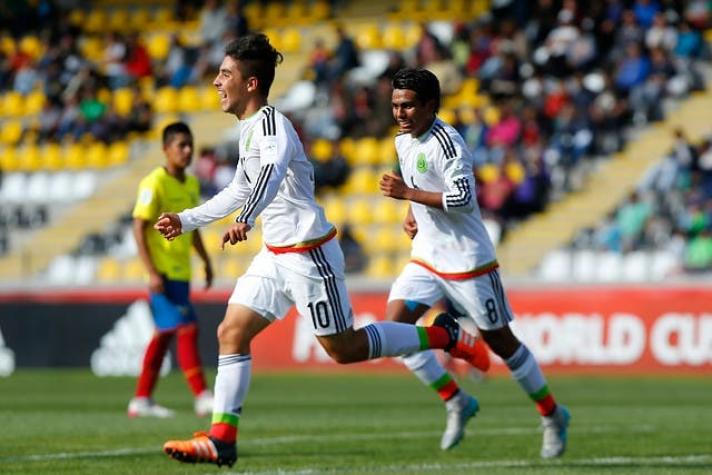 México es el 3° semifinalista tras vencer a Ecuador en el Mundial Sub 17