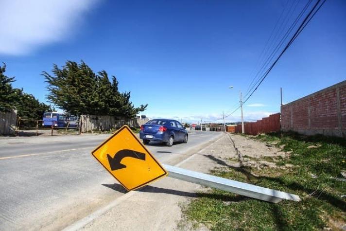 Fuertes ráfagas de viento para las regiones de Magallanes, Antofagasta, Arica y Tarapacá