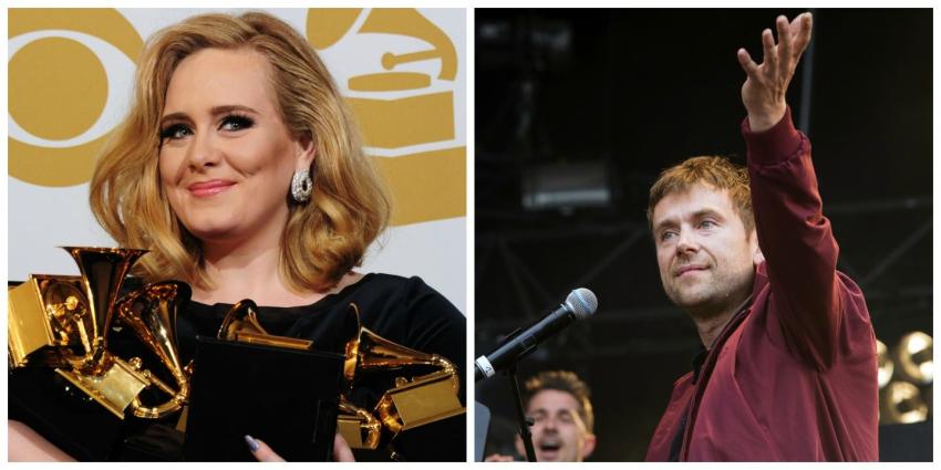 La polémica que enfrenta a Adele con el líder de Blur