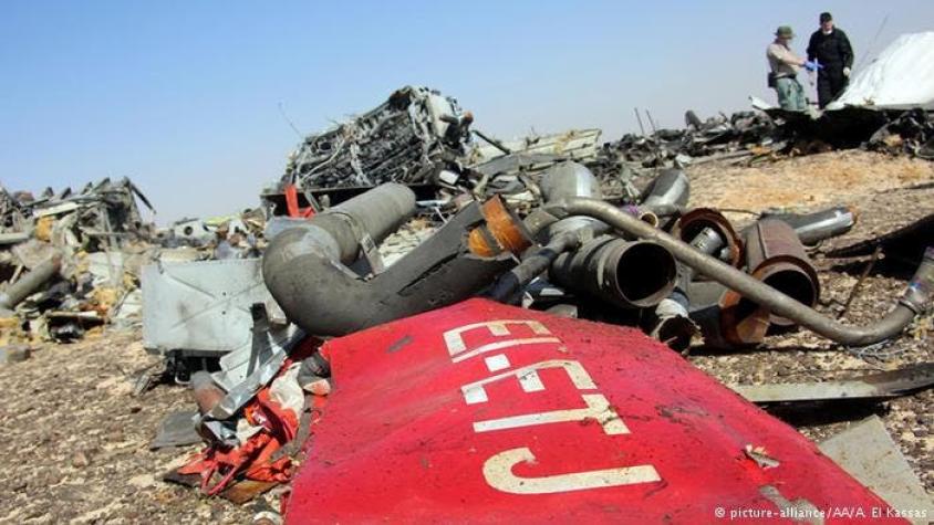 Amplían búsqueda de restos del avión siniestrado en Egipto