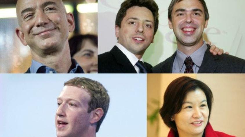 La descomunal fortuna de los 5 magnates tecnológicos que más ganaron en 2015