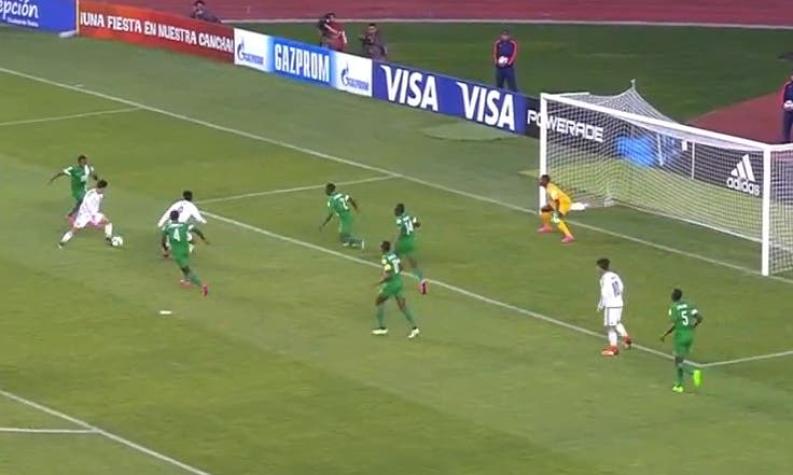 [VIDEO] ¡Golazo de México! que abre la cuenta ante Nigeria en el Mundial Sub 17