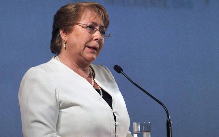 Bachelet y normas anticorrupción: "El que no respeta las normas del juego no puede seguir en él"