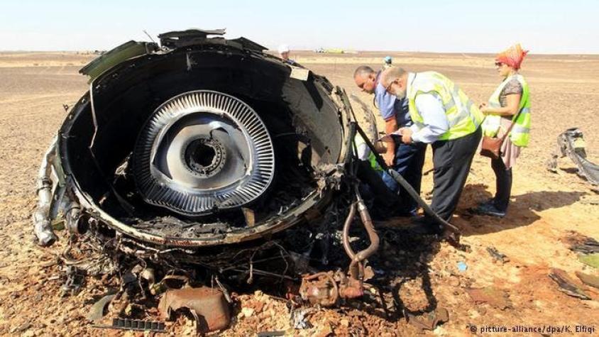 Londres cree que había una bomba en la bodega del avión ruso