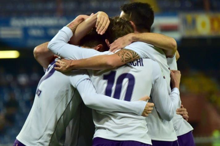 Fiorentina con Matías Fernández gana y alcanza a Inter de Medel en la cima