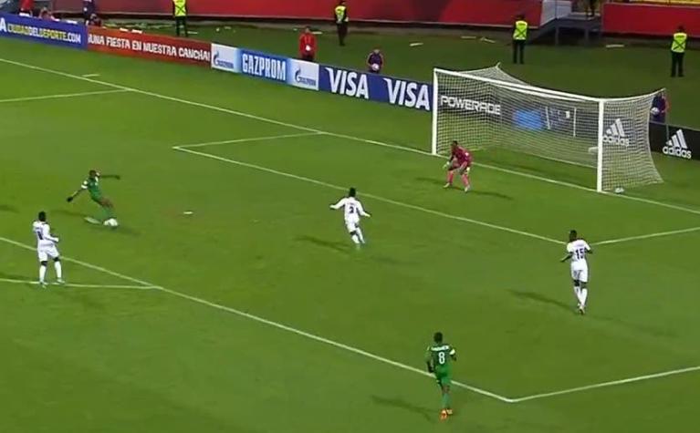 [VIDEO] Nigeria da el primer golpe en final del Mundial Sub 17 y es gol récord
