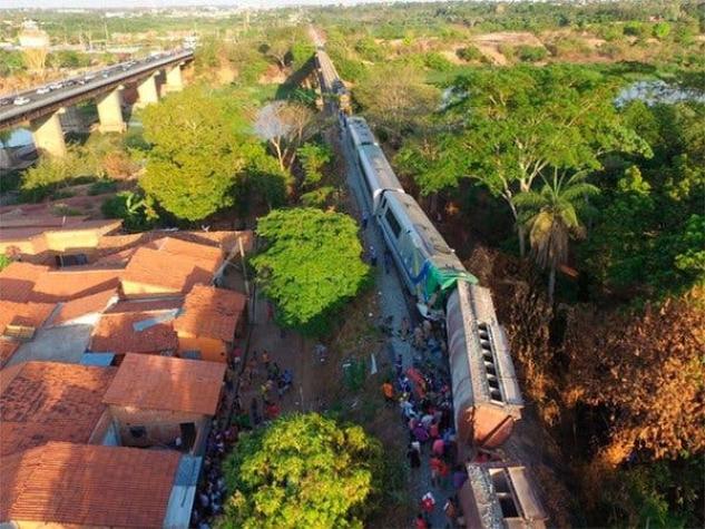 Dos muertos en colisión de trenes en Brasil