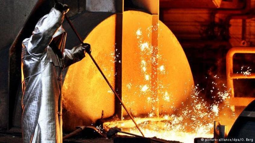 Alarma en la industria del acero