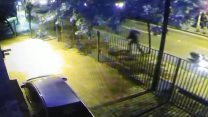 [VIDEO] Así fue el asalto y balacera en Providencia que terminó con dos muertos