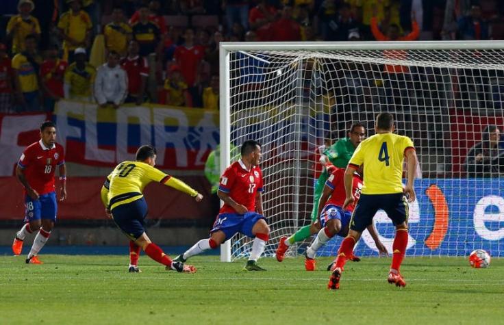 "Empate de oro": Prensa colombiana destaca a Muriel y James tras partido con Chile