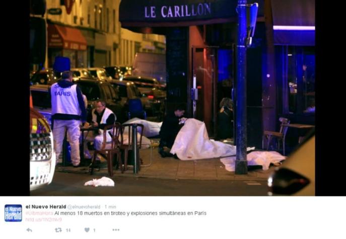 Chileno relata balacera en París: "La gente estaba muy mal"