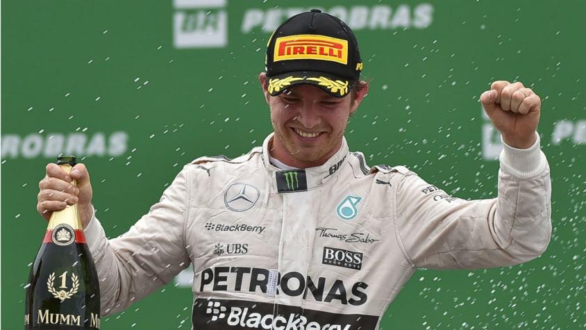 Fórmula 1: Nico Rosberg gana en Brasil y asegura subcampeonato mundial