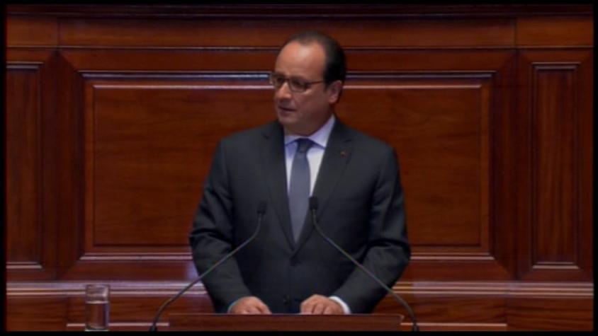 [EN VIVO] Presidente de Francia expone en el Parlamento