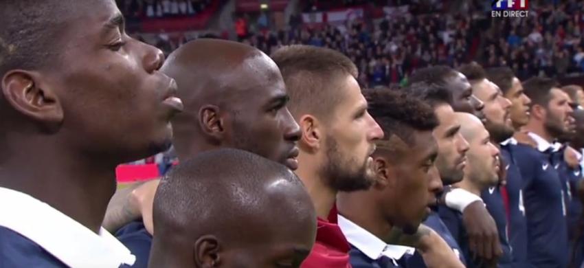 [VIDEO] Ingleses y franceses unidos: El emotivo canto de La Marsellesa en el estadio Wembley