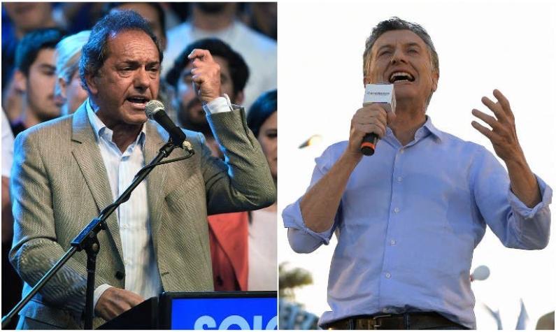 Macri honra a la Pachamama y Scioli afila críticas en cierre de campaña en Argentina