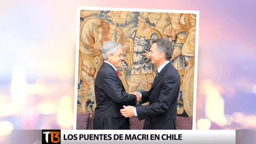 [VIDEO] Los puentes de Mauricio Macri en Chile