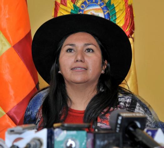 Ministra boliviana y salida de agente Bulnes: "Parece evidenciar que hay fisuras internas"
