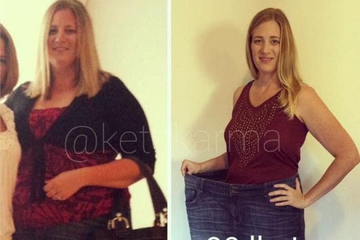 Mujer bajó 40 kilos sin dejar de comer grasas ¿Cómo lo logró?
