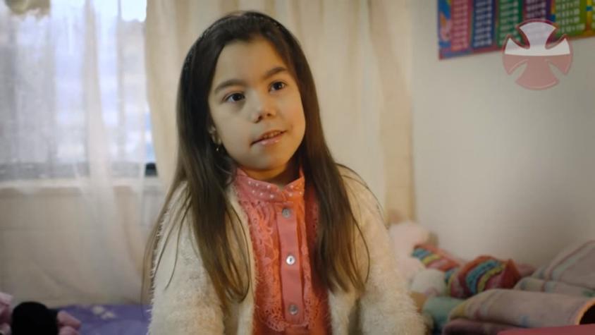 [VIDEO] Teletón: Antonella Álcantara, una niña no conoce lo imposible