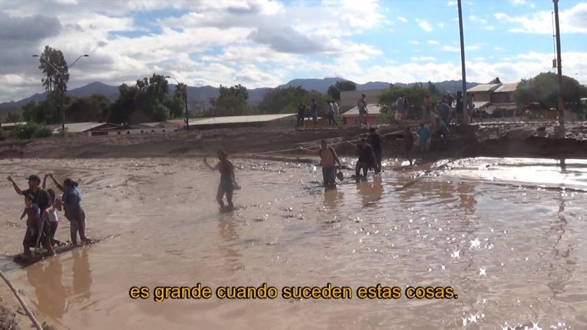 La emocionante historia de una familia afectada por los aluviones de la Tercera Región