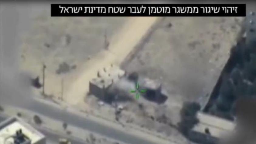 Aviación israelí bombardea dos campos de entrenamiento militar en Franja de Gaza