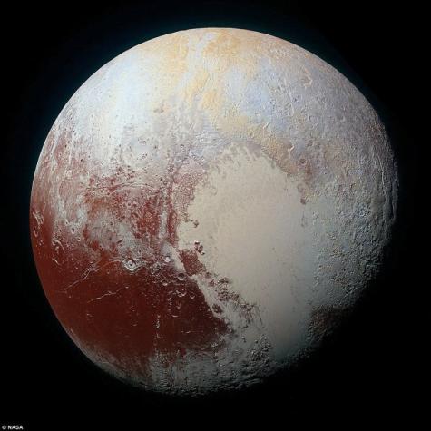 Nasa publica las imágenes más nítidas nunca antes vistas de Plutón