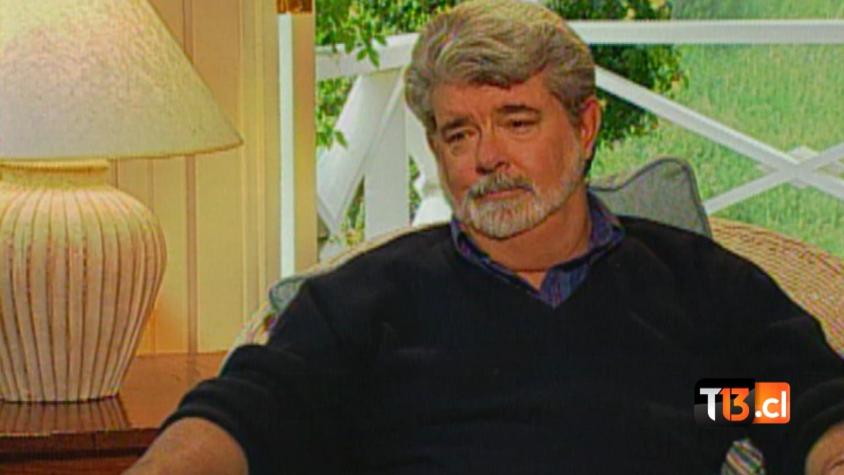 [VIDEO] El día en que George Lucas dijo a T13 que no habría más películas de Star Wars