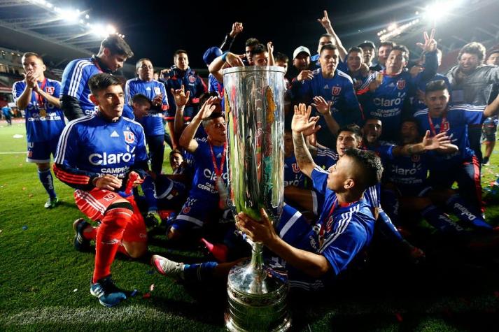 [VIDEO] Así celebró la "U" el título de Copa Chile frente a su clásico rival