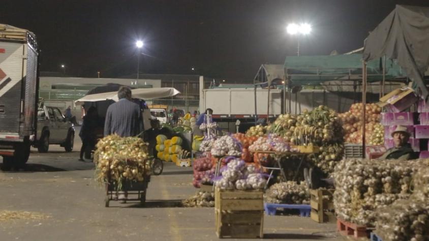 Productores, mayoristas, comerciantes: El incesante trabajo nocturno en Lo Valledor