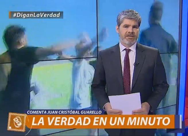 [VIDEO] Juan Cristóbal Guarello critica a Colo Colo tras pedir la copa en medio de incidentes