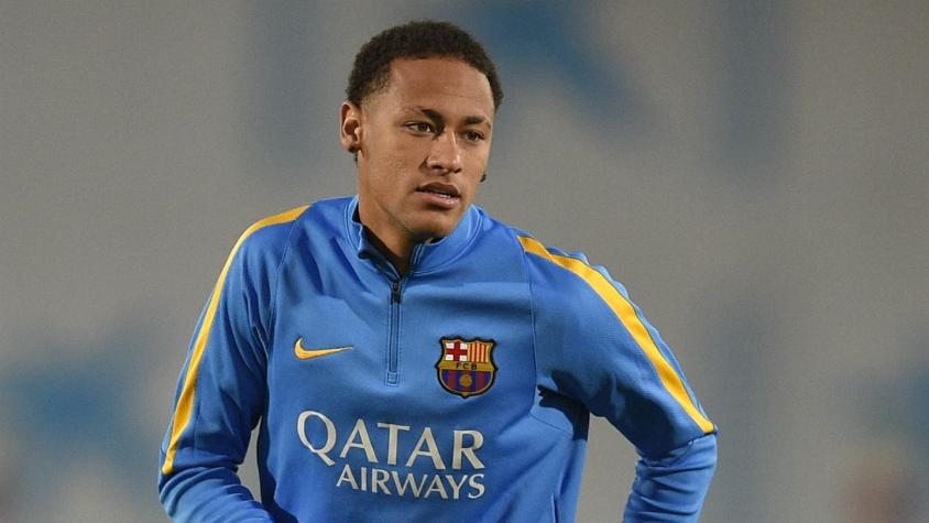 Neymar sufre una lesión muscular en el entrenamiento del Barcelona