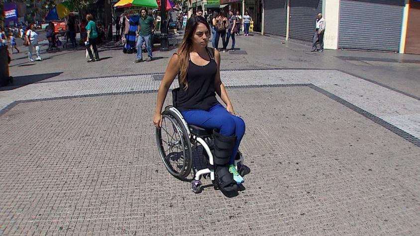 María Paz Díaz: La historia de la tenista paralímpica que se accidentó por acera dañada