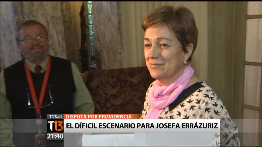 El difícil escenario para Josefa Errázuriz en la disputa por Providencia
