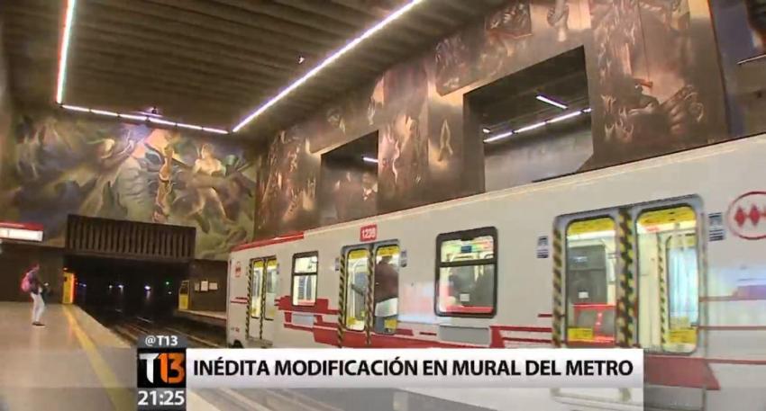 Metro de Santiago tendrá cerrada estación U. de Chile por más de cinco horas