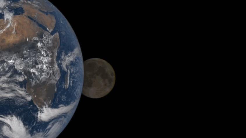 El satélite de la NASA que captó un eclipse lunar desde el espacio