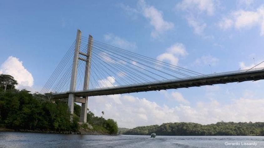 El misterio del millonario puente entre Brasil y la Guyana Francesa que nadie ha podido cruzar
