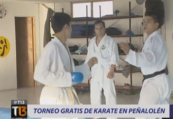 [VIDEO] Karateca David Dubó regresa para animar la Copa Canal 13