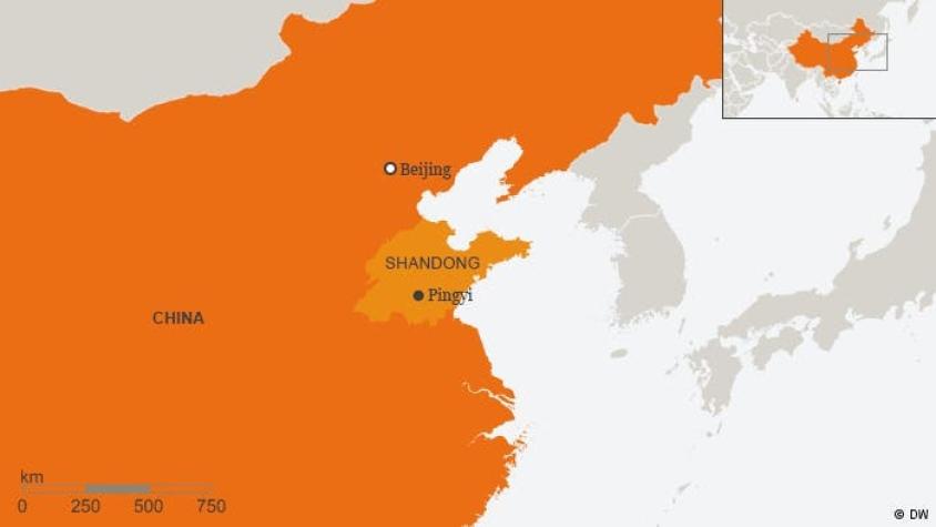 Derrumbe deja a 25 mineros atrapados en China