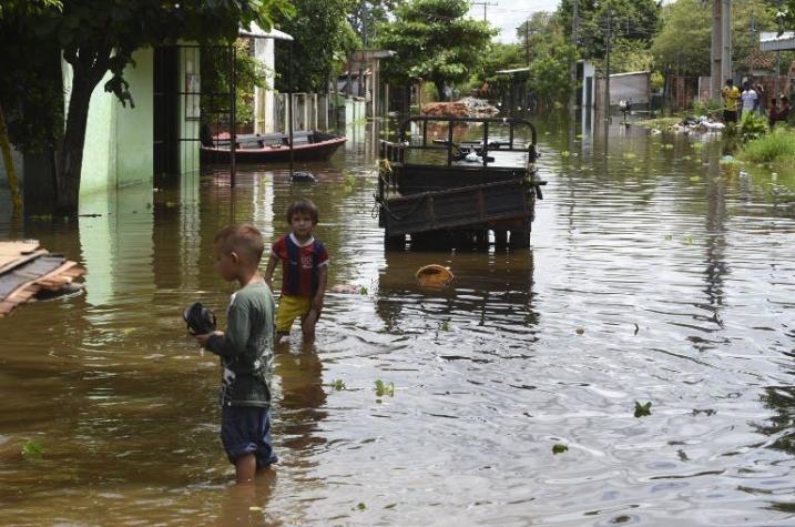 Paraguay y Argentina sufren una de las peores inundaciones de las últimas décadas