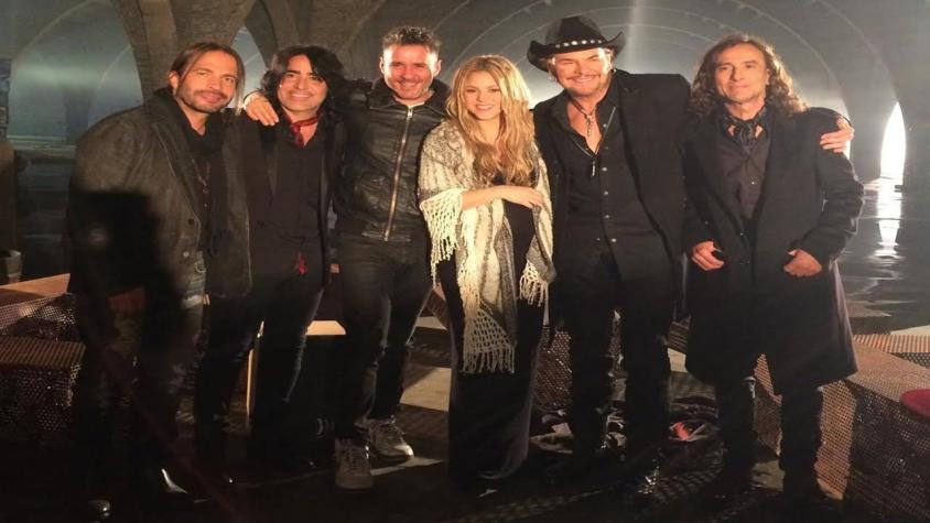 Shakira y Maná musicalizarán teleserie de Cristián de la Fuente