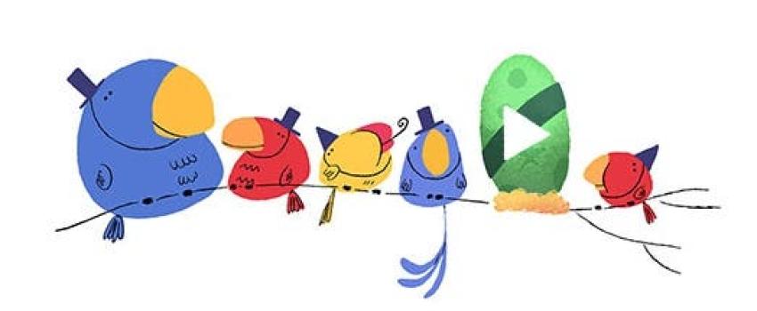 Año Nuevo: Google despide el 2015 con un colorido doodle